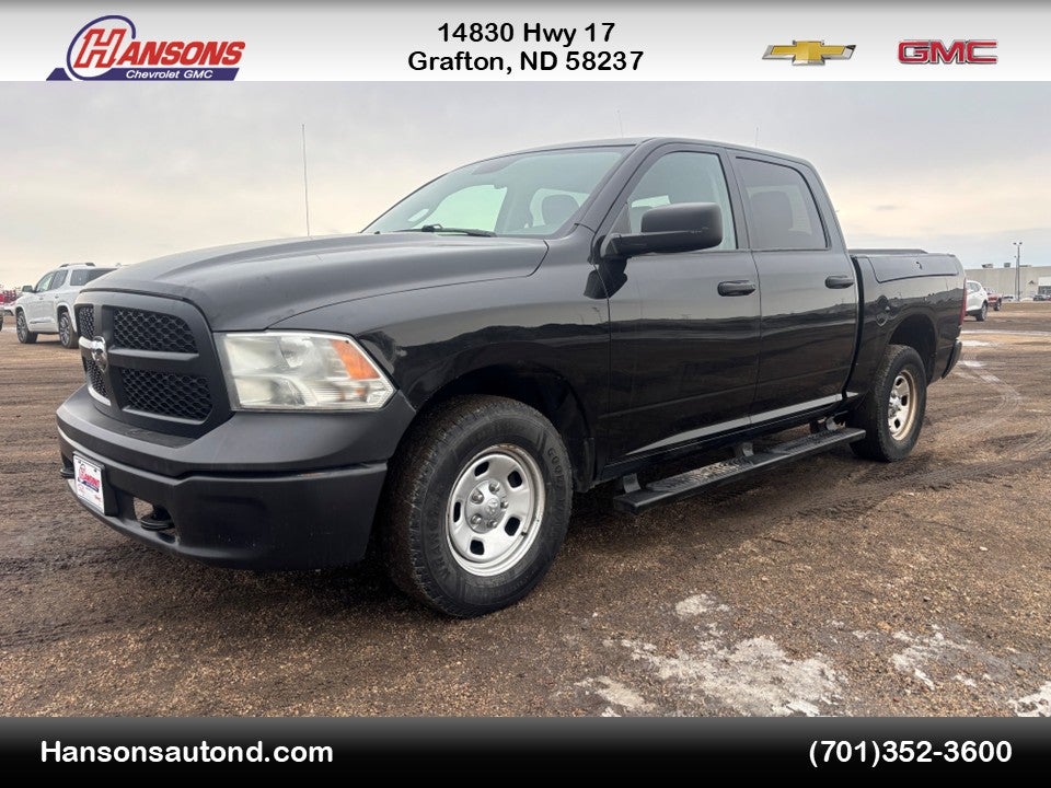 2021 RAM 1500 Classic SSV in Black — front three-quarter view